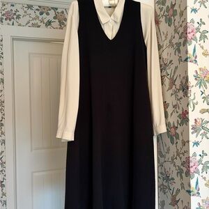 Eileen Fisher Black Sleeveless Dress
